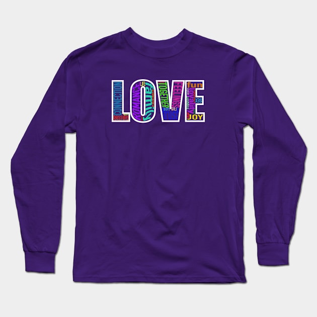 The meaning of LOVE Long Sleeve T-Shirt by DAGHO